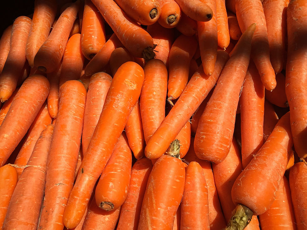 Carrots benefits for Blood Sugar: