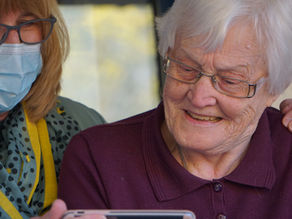 UK government guidance allows visitors to care homes