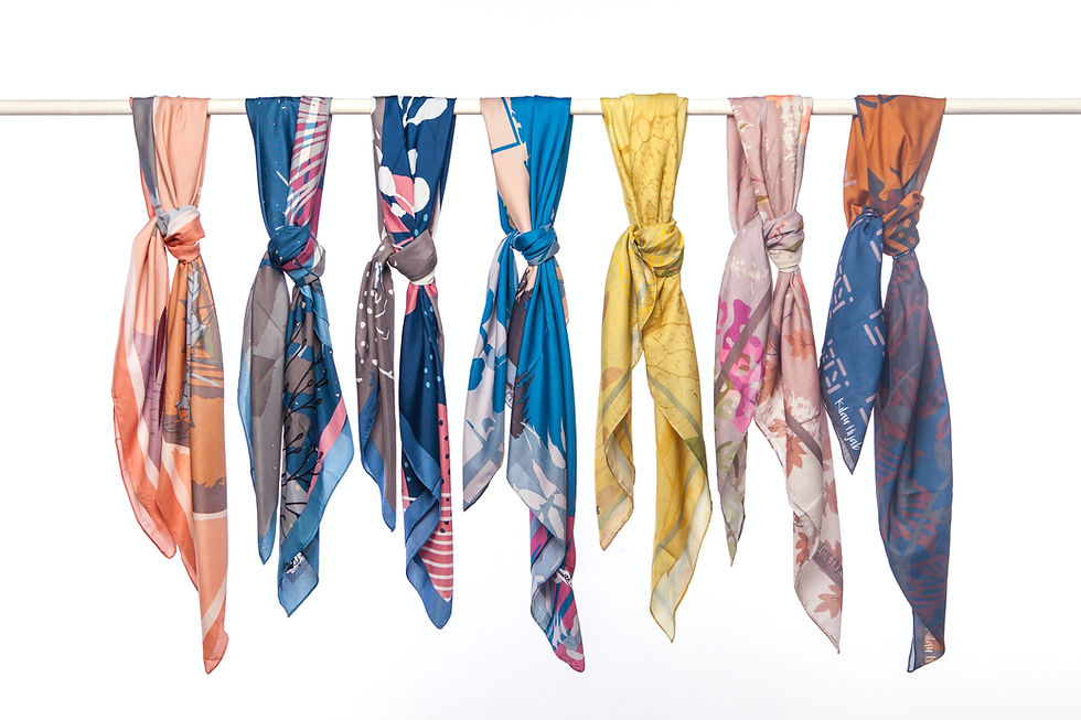 silk scarf printing