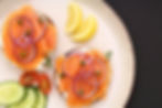 Bagel and Salmon Platter