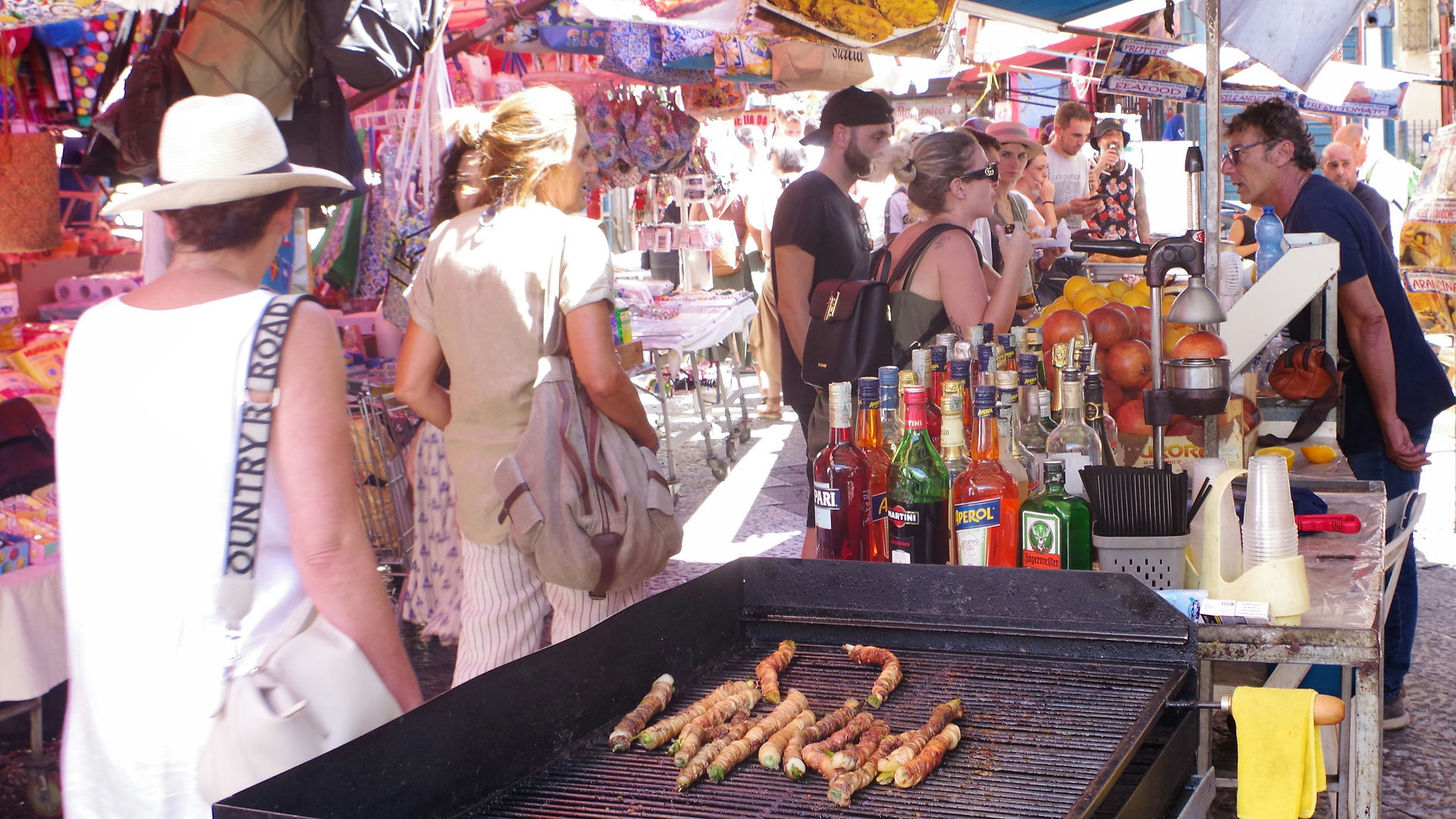 Ballarò market in palermo