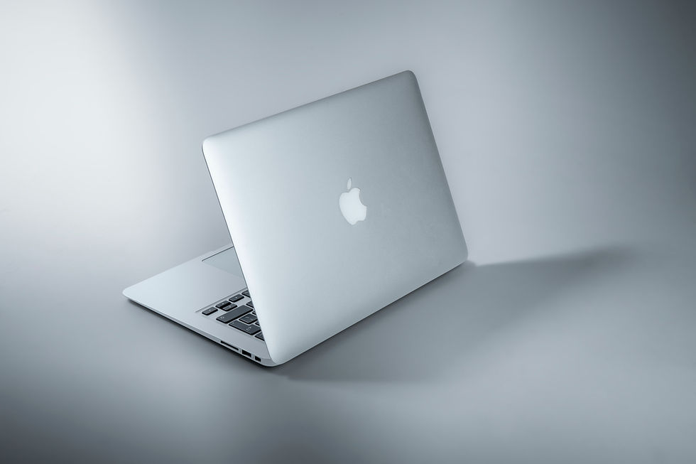 MacBook Air visto da dietro