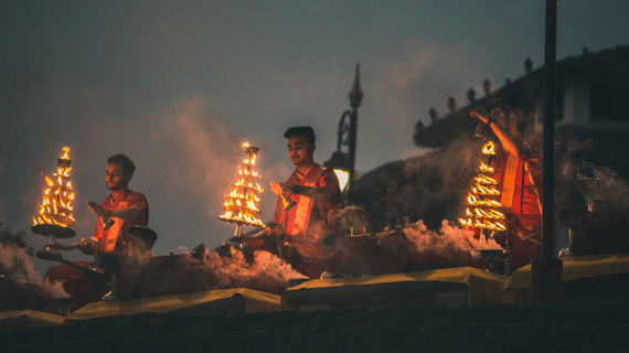 Ganga Aarti in Varanasi