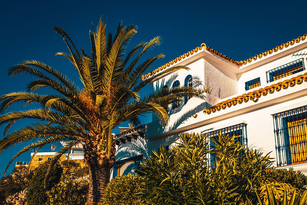 Calfornia Spanish style home