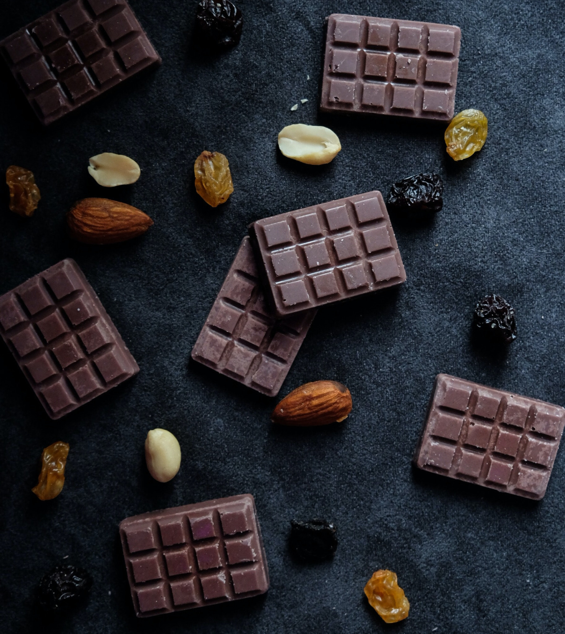 nuts and chocolate