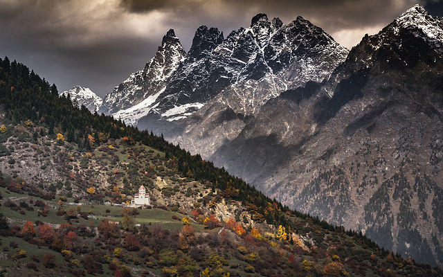 Svaneti mountains