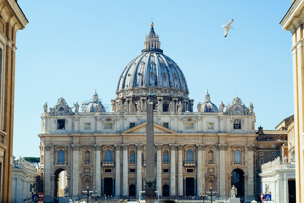 Photo of St. Peter's Basilica in the Vatican