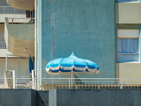 Terraço de um edifício coletivo