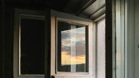 Une fenêtre ouverte