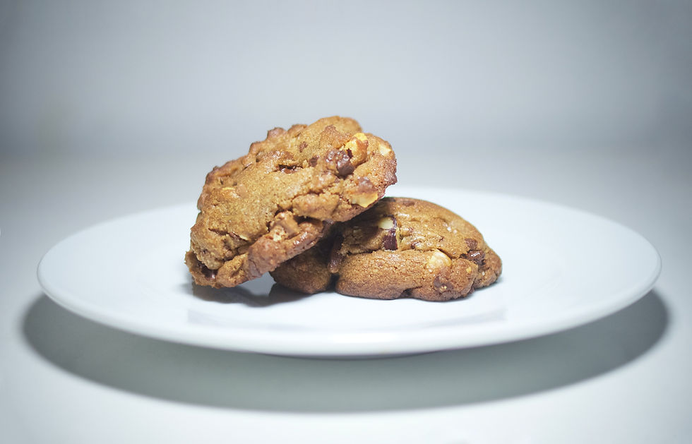 Galleta con Banano Liofilizado