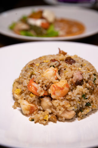Delicious shrimp fried rice
