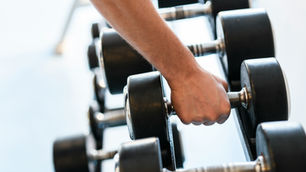 Lifting weights