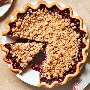 9" Blueberry Crumb Pie