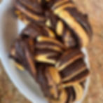Chocolate swirl bread