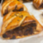 Spiced apricot sausage roll