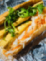 Fried Tofu Banh Mi - Bánh Mì Đậu hũ