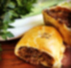 Pork, leek & sage sausage roll