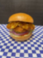 Fried Chicken Breast Teriyaki Burger