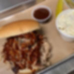 BBQ Sandwich Plate 1 Side