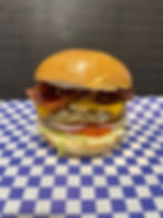 Turkey Bacon Cheeseburger