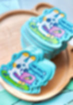 On My Pooter Bunny Funny VinylSticker