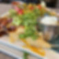 Tri-Color Corn Tortilla Chips, Chili, Cheese, Lettuce, Tomato, Jalapenos, Salsa, Sour Cream