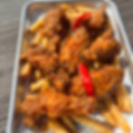 6pc Fried Chicken Wings (BASKET)