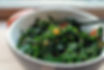 bowl of Collard greens Tub (16oz )