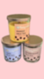 7.5oz Beary Boba x Choucre Candle