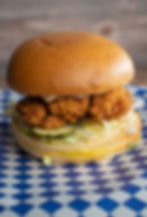 Fried Chicken Breast Burger