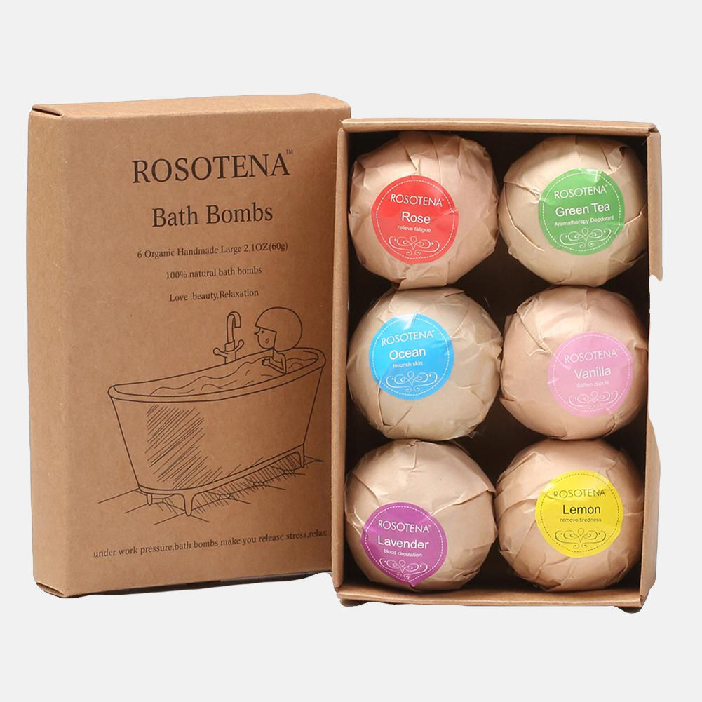 6pc Bath Bomb Set