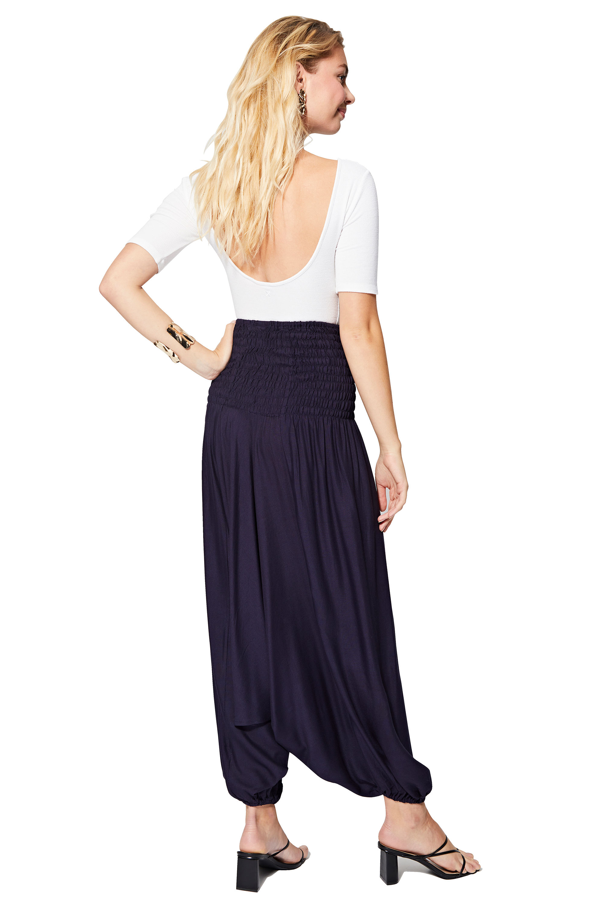 Navy Blue Women Trousers