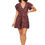 Thumbnail: Black Beige Red Women Dress