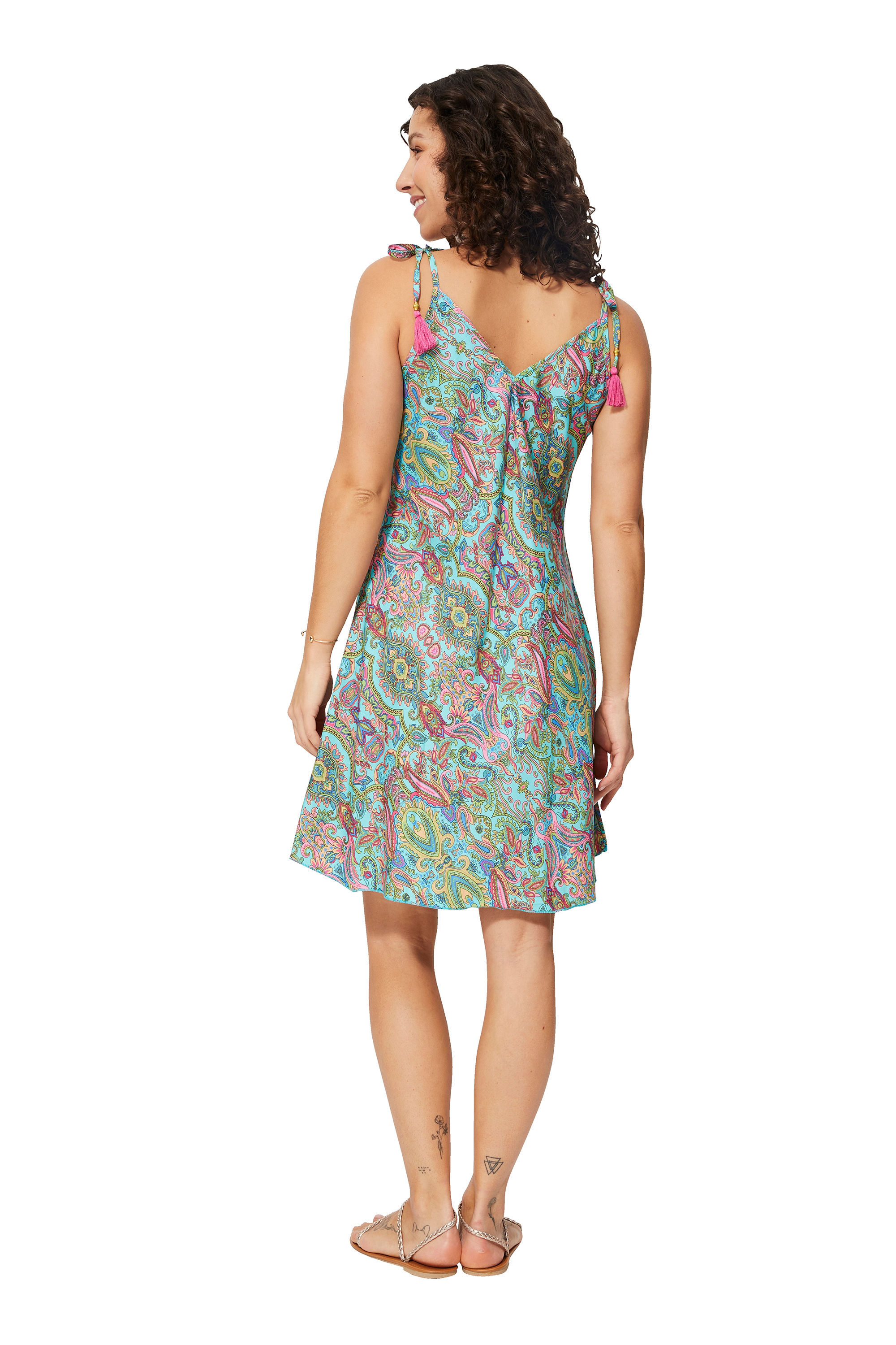 Turquoise Pink Blue Green <b>Women Dress</b>
