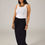 Thumbnail: Navy Blue Women Plus Size Trousers