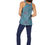 Miniatura: Navy Blue Grey <b>Women</b> <i>Top</i>