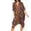 Thumbnail: Black Brown Burgundy Blue Women Kaftan