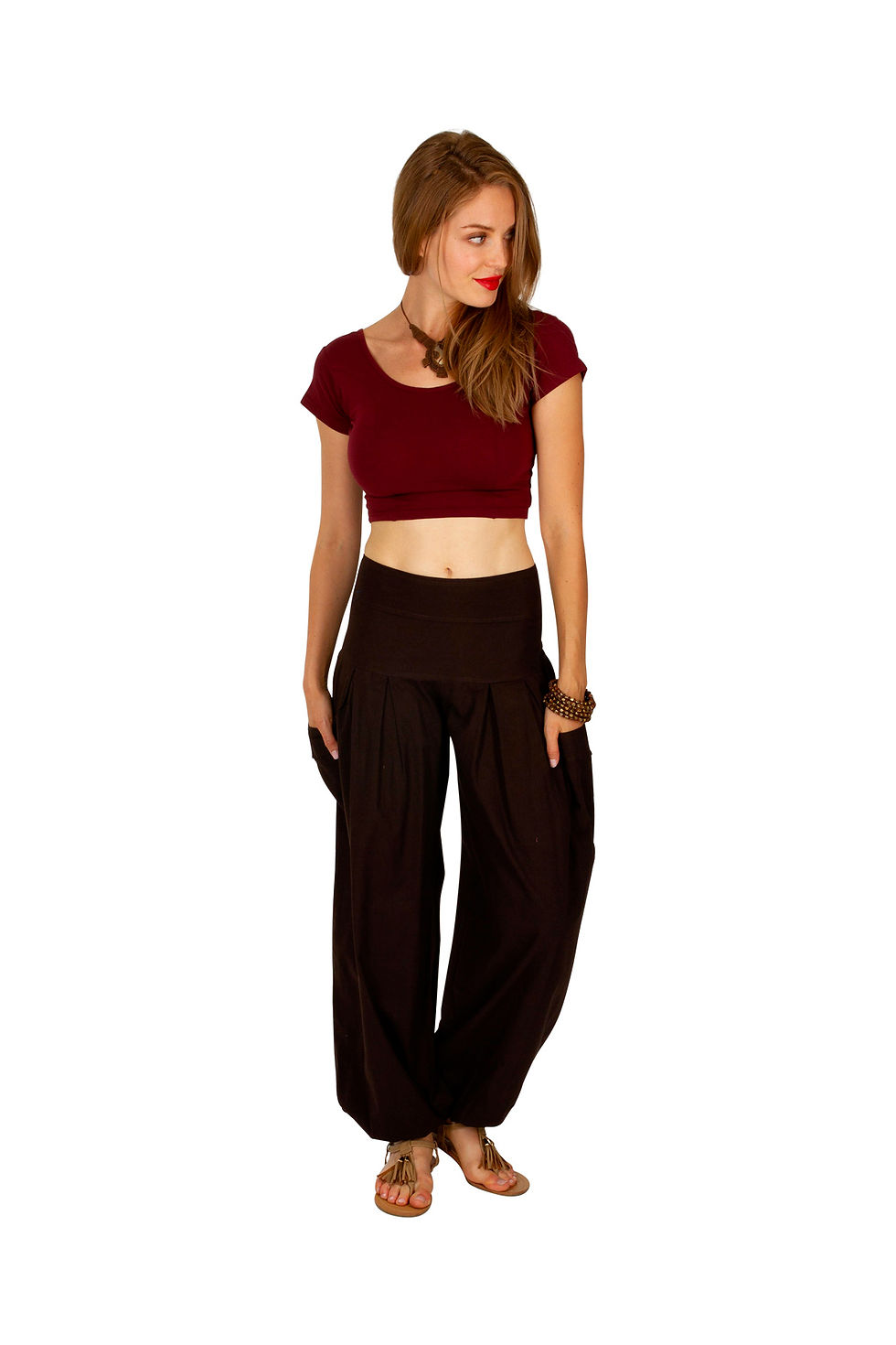 Miniatura: <span>Brown Women Trousers</span>