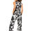 Miniatura: Blanco Negro Mujeres Jumpsuit