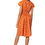Thumbnail: Orange White Grey Women Dress