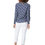 Thumbnail: Navy Blue White Women Top