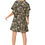 Miniatura: Black Beige Gold Women Dress