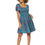 Thumbnail: Green Pink Women Dress