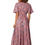 Miniatura: <span>Pink Blue Cream Women Dress</span>