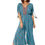 Thumbnail: Blue Brown Women Jumpsuit