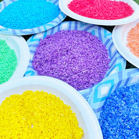 Rainbow Rice Step 7