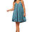 Thumbnail: Turquoise Pink Purple Grey Women Dress
