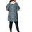 Miniatura: Navy Blue Green Pink Beige Mujeres Talla Grande Túnica