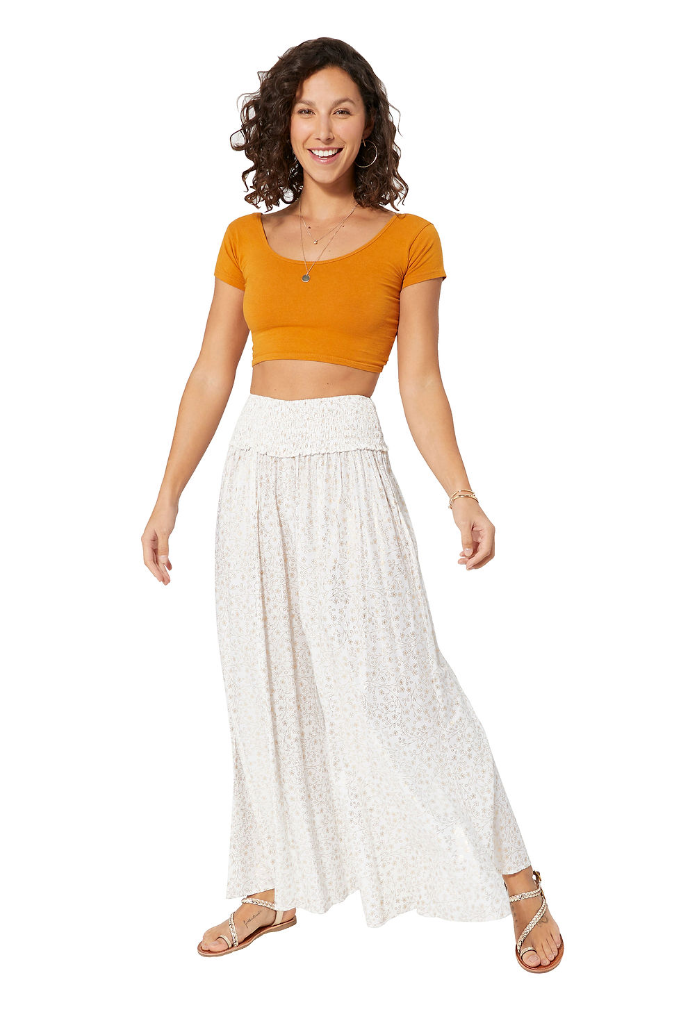 White Gold Mujeres Pantalones