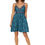 Miniatura: Blue Pink Beige Women Dress